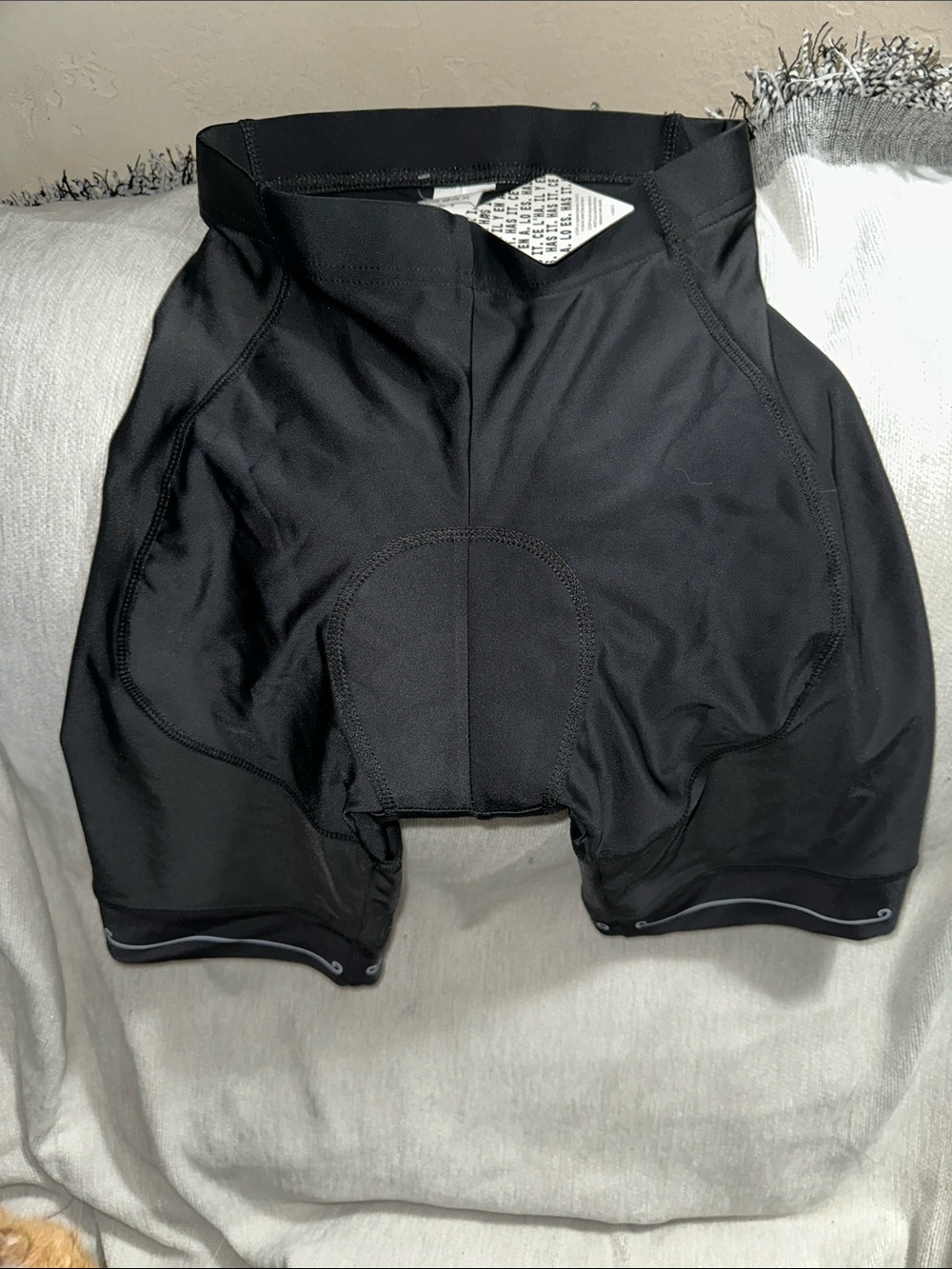 Lycra size small Black Women's Padded Cycling Shorts New